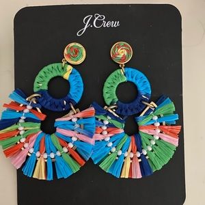 J.crew multicolored earrings